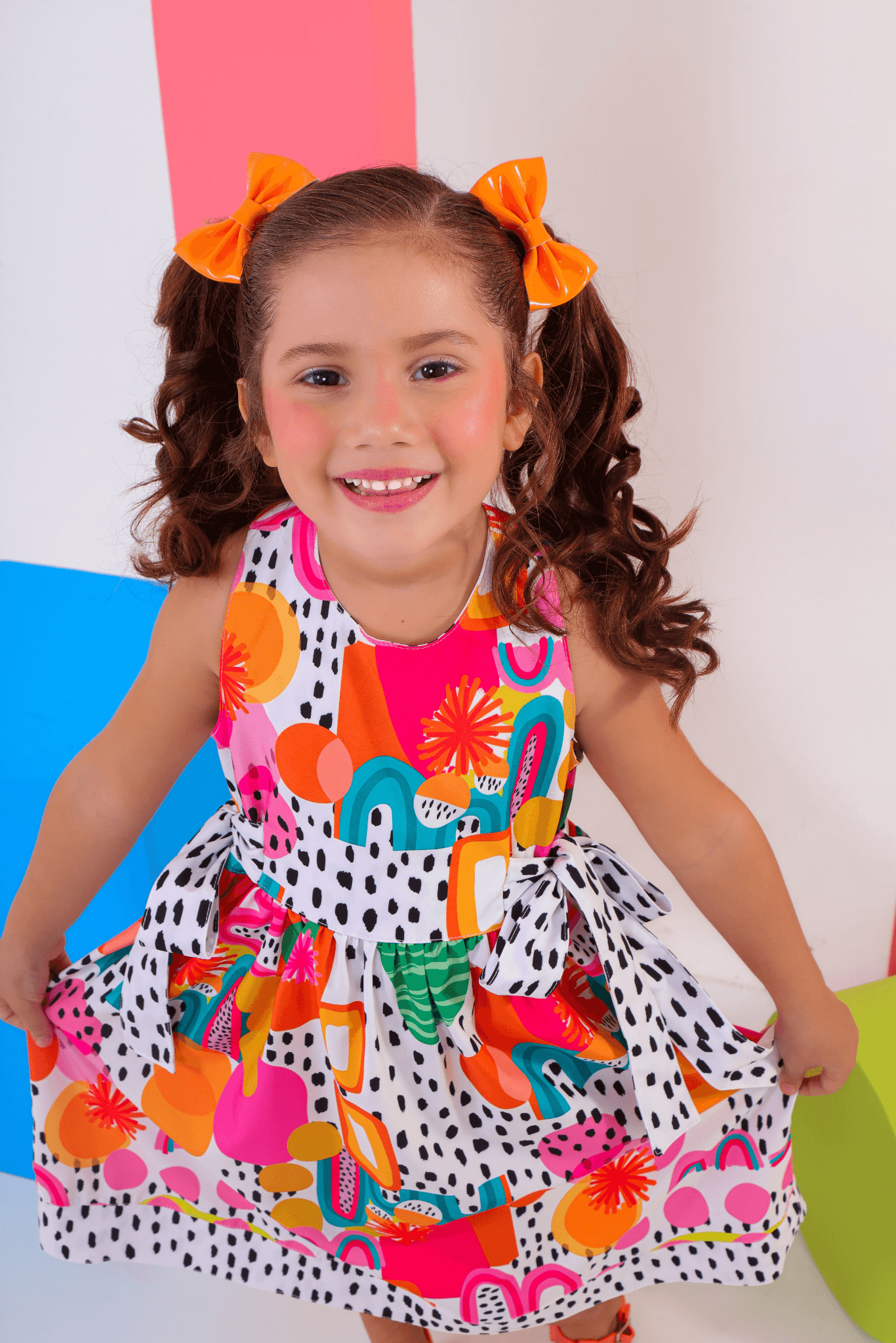 Watermelon Maria Dress for Girls, Ages 2-6 – Cute and Comfortable, Perfect for All Occasions