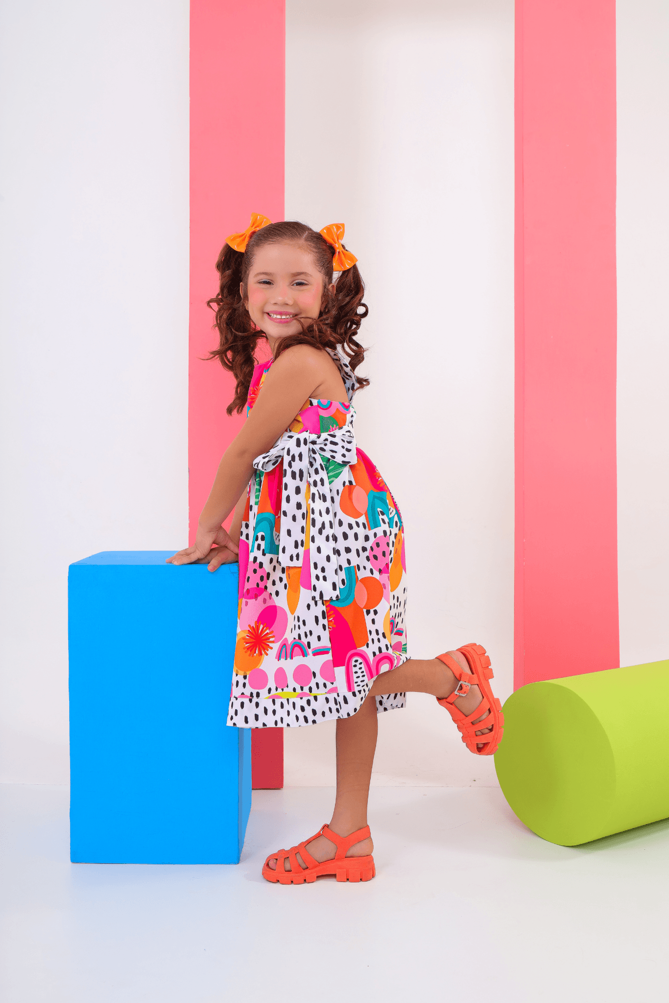 Watermelon Maria Dress for Girls, Ages 2-6 – Cute and Comfortable, Perfect for All Occasions