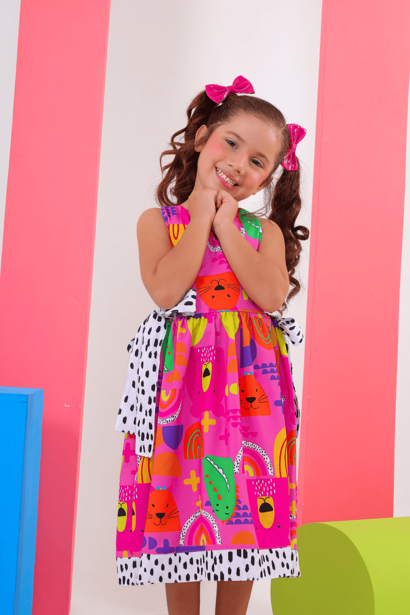 Pink Maria Dress for Girls, Ages 2-6 – Elegant and Comfortable, Perfect for Special Occasions and Everyday Wear