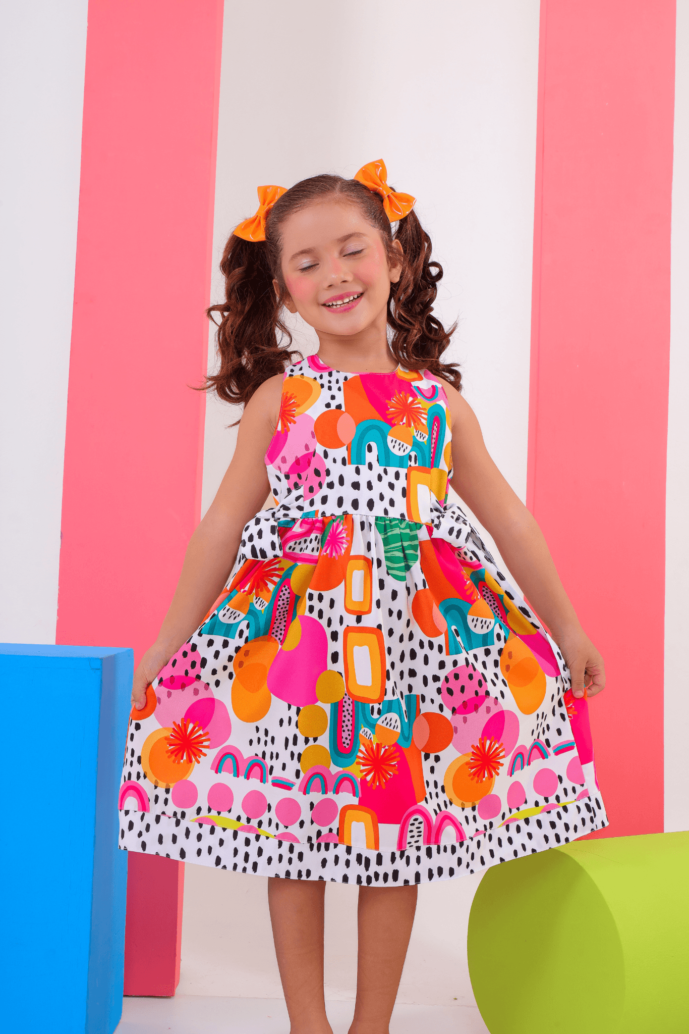 Watermelon Maria Dress for Girls, Ages 2-6 – Cute and Comfortable, Perfect for All Occasions