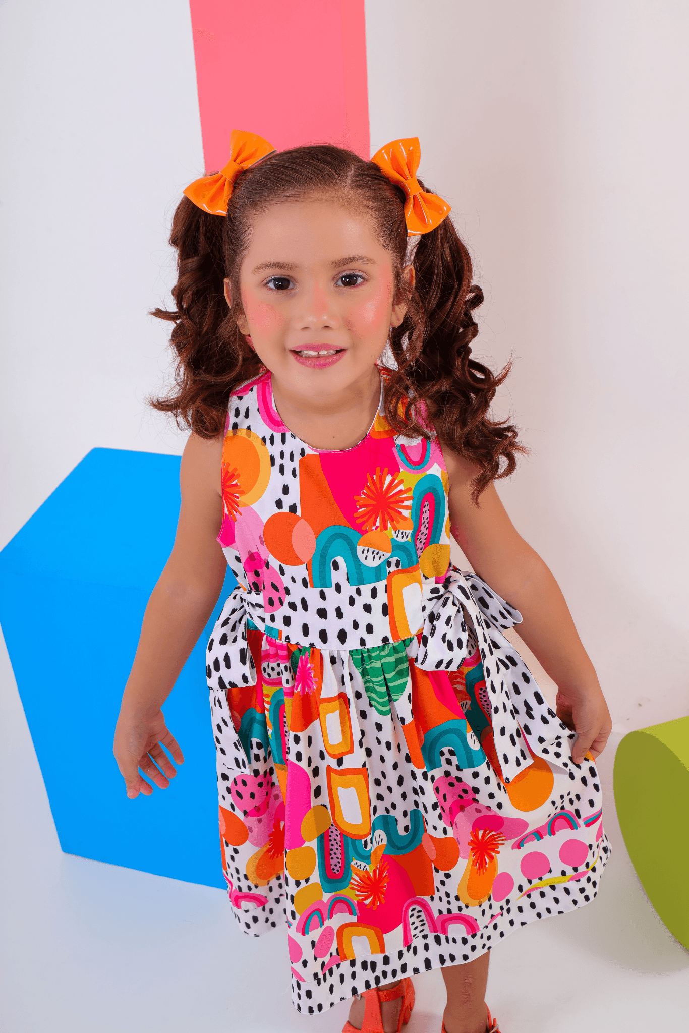 Watermelon Maria Dress for Girls, Ages 2-6 – Cute and Comfortable, Perfect for All Occasions